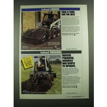 1988 Melroe Bobcat Skid-Steer Loader and Trencher Ad
