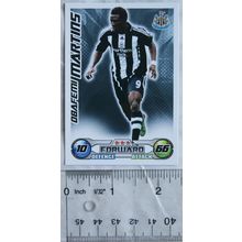2008/09 Topps Match Attax Trading Card - Obafeith Martins, Newcastle United