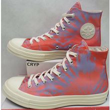 New Mens 8 Converse CTAS 70 Hi Pale Coral Twilight Pulse Shoes $90 160499C