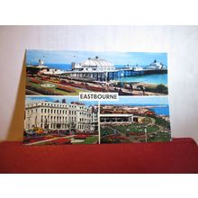 multiview, EASTBOURNE, SUSSEX unused postcard. PLC3236 Colourmaster =