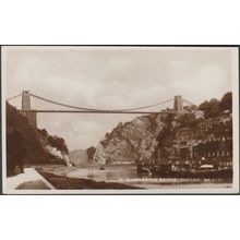 Suspension Bridge, Clifton, Bristol, c.1920 - RP Postcard
