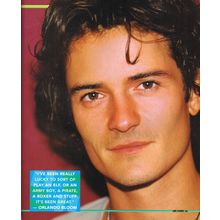 Orlando Bloom - 11" x 8" Teen Magazine Pinup Mini-Poster