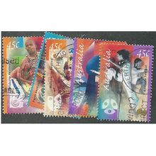 AUS 2000 SET 'FESTIVAL'(5v) FINE USED (EBID38-924)
