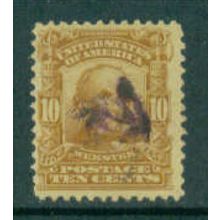 Used 307 10c Daniel Webster Just Clears M05928