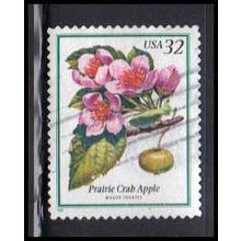 Used 3196 32c Prairie Crab Apple Very Fine KA4808
