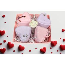 A Mother's day special- Heart Shaped Shower Steamers Gift Box, Set of 4 Showe...