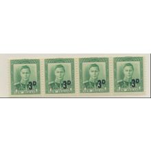 New Zealand Stamp Scott #279, Mint Never Hinged, Strip of 4
