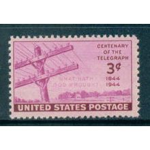 924 3c Telegraph Fine MNH MA0016