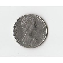 NEW ZEALAND COIN - 5 CENTS 1981/ELIZABETH II/VF