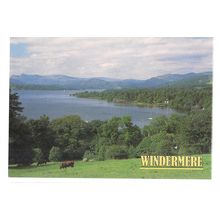 WINDERMERE, CUMBRIA. unused vintage postcard. by John Hinde. /