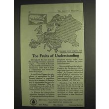 1917 AT&T Telephone Ad - The Fruits of Understanding