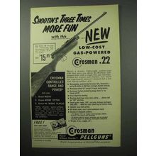 1956 Crosman Series 180 Pellgun Ad - More Fun