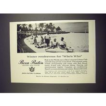 1960 Boca Raton Hotel and Club Ad - Winter Rendezvous