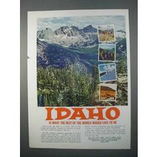 1966 Idaho Department of Commerce and Development Ad