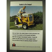 1966 IH International Harvester 122 Cub Cadet Ad