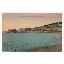 Knightstone Bay Weston-Super-Mare Postcard Somerset