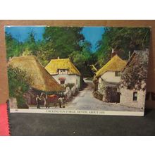 COCKINGTON FORGE, TORQUAY, DEVON used postcard by Harvey Barton 1970 pm =