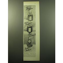 1950 Evyan Ad - White Shoulders, Gay Diversion, Golden Shadows Perfume