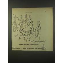 1956 Prince Matchabelli Added Attraction Perfume Ad