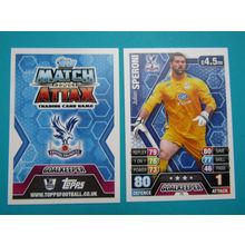 73. Julian Speroni - Crystal Palace - Match Attax 2013/14 Football Card EF1