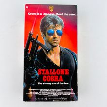 Cobra VHS Video Tape Sylvester Stallone, Brigitte Nielsen
