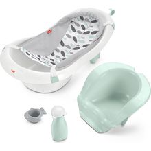 Fisher-Price Baby to Toddler Bath 4-In-1 Sling ‘N Seat Tub with Removable Infant