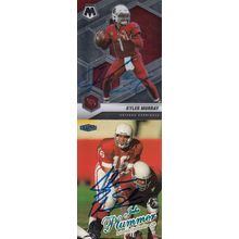 KYLER MURRAY & JAKE PLUMMER AUTOGRAPHED 2021/98 ARIZONA CARDINALS QUARTERBACKS