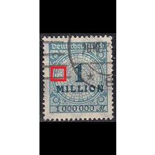 GERMANY REICH [1923] MiNr 0314 AP HT ( O/used ) [02]