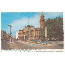 Town Hall and Parade Royal Leamington Spa Warwickshire Postcard