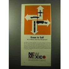 1969 New Mexico Industrial Division Ad - Ocean to Gulf