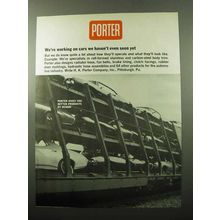 1969 Porter Automotive Products Ad - Working on Cars