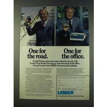 1979 Lanier Vest & OMNI Recorder Ad - Arnold Palmer