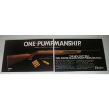 1982 Daisy Model 851 Rifle Ad - One-Pumpmanship