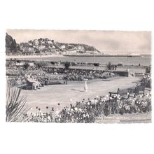TORRE ABBEY GARDENS, TORQUAY, DEVON RP unused vintage postcard =