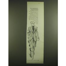 1971 Bloomingdales' Men's Store Grand Master Suits Advertisement