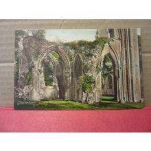 GLASTONBURY ABBEY, Somerset. unused antique postcard Frith #