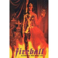 Alternative Miss World 1995 Risque Fetish Advertising Postcard