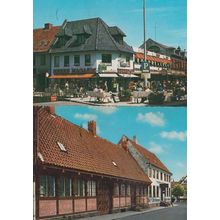 Naestved Denmark 2x Postcard