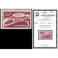 1104, Mint NH Superb 3¢ With Graded 98 PSE Certificate* Stuart Katz