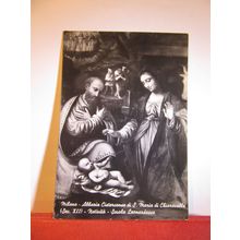 NATIVITY by Scuola Leonardesco, unused postcard RP dated 1994 =