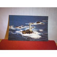 LONGSHIPS LIGHTHOUSE, LAND'S END, CORNWALL unused postcard Colourmaster =