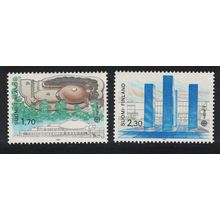 Finland Europa Art and Architecture 2v 1987 MNH SG#1128-1129