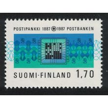 Finland Centenary of Postal Savings Bank 1987 MNH SG#1114