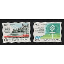 Finland Nordic Countries' Postal Co-operation Twinned Towns 2v 1986 MNH