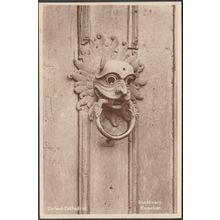 Sanctuary Knocker, Durham Cathedral, Durham, c.1920s - RP Postcard