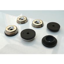 Metal Rubber Feet set for Fender Blackface Amplifier Cabinet Sphynx Glide Sphinx