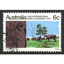 AUSTRALIA 1970: 18th INTERNATIONAL DAIRY CONGRESS - 6c USED (G6)