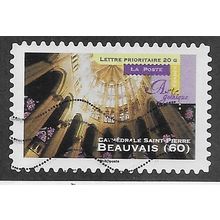 FRA 2011 (58c) 'GOTHIC ART - BEAUVAIS 60' FINE USED (EBID57-571)