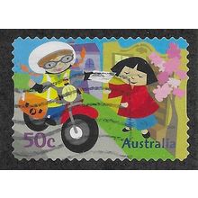 AUS 2006 50c (S/A) 'POSTIE KATIE' FINE USED (EBID66-292)