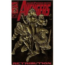 THE AVENGERS # 366 GOLD FOIL / embossed cover